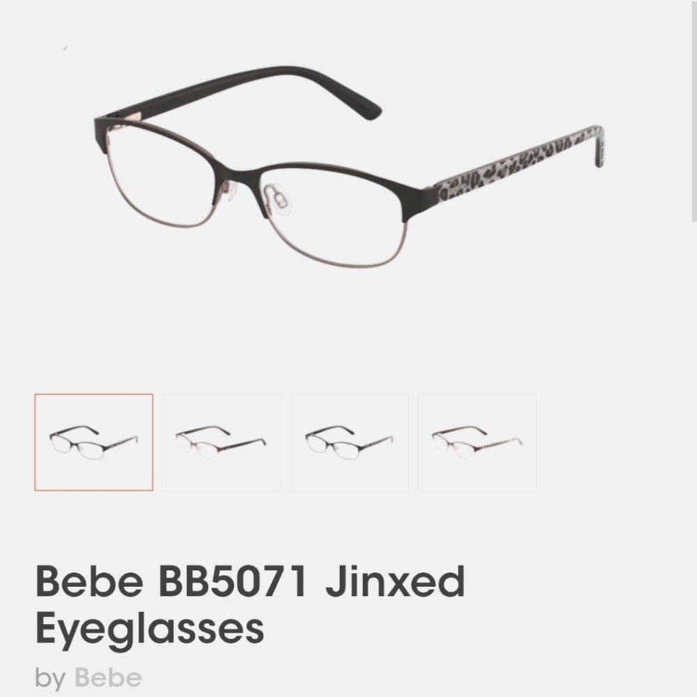 BEBE RX EYEGLASSES